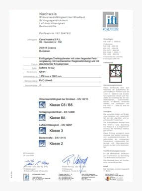 Zertifikate ITT 5Stars mit 1 flugel