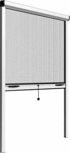 Senkrechter Insektenschutz-Rollo