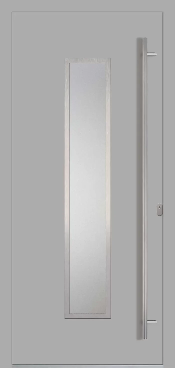 Aluminium-Eingangstüren der Reihe Modern