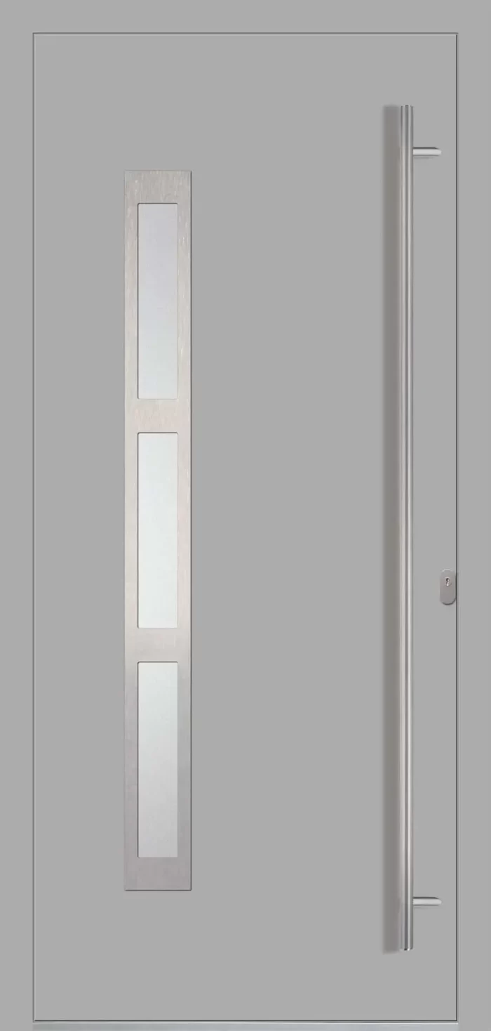 Aluminium-Eingangstüren der Reihe Modern