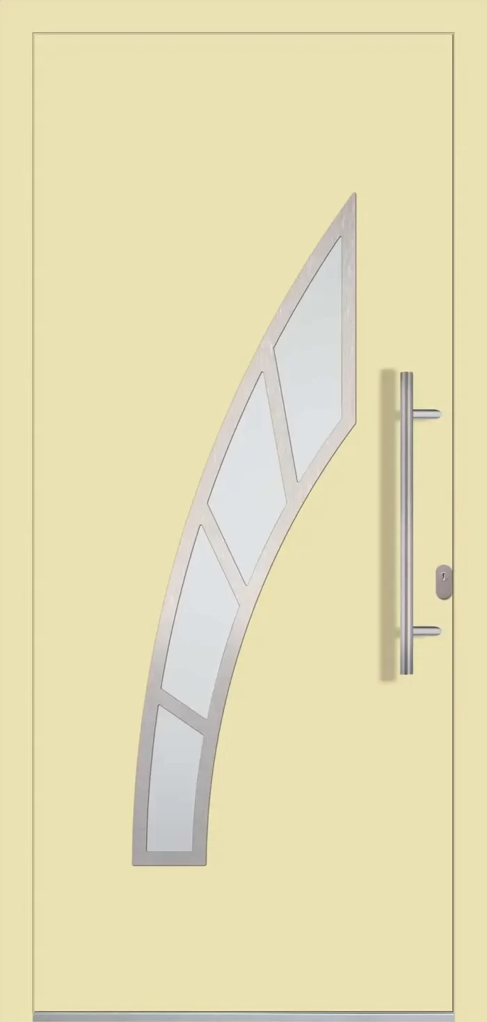Aluminium-Eingangstüren der Reihe Modern
