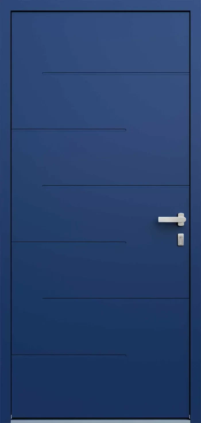 Aluminium-Eingangstüren der Reihe Modern
