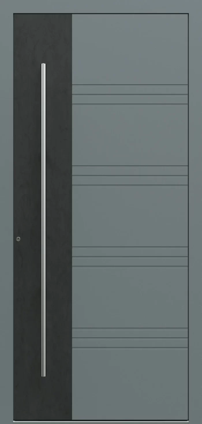 Aluminium-Eingangstüren der Reihe Supreme