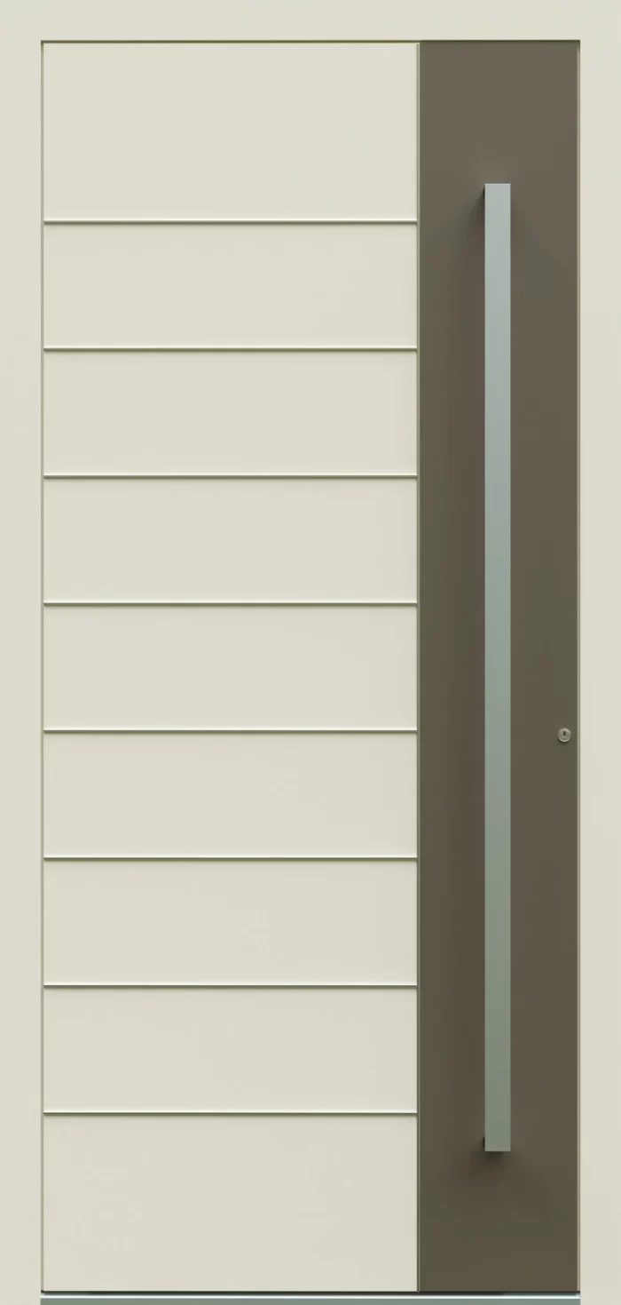 Aluminium-Eingangstüren der Reihe Supreme