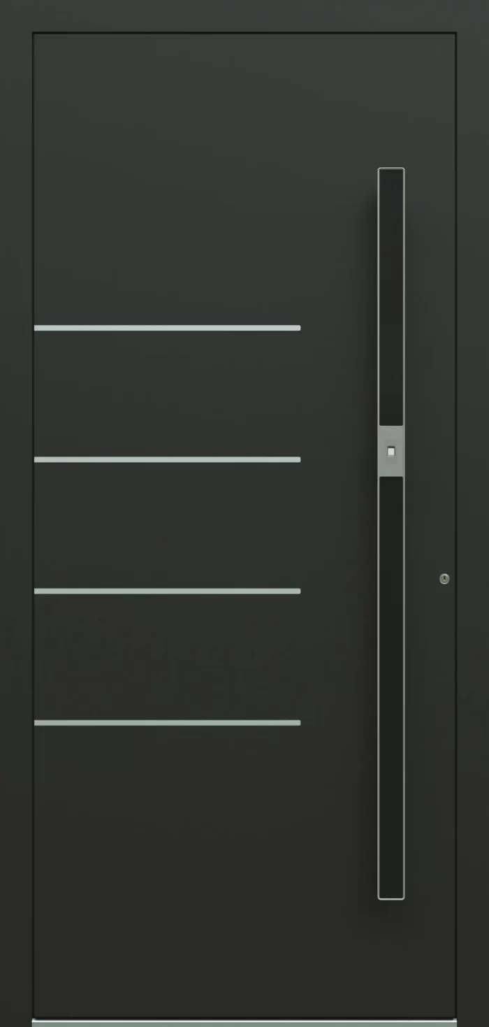 Aluminium-Eingangstüren der Reihe Supreme