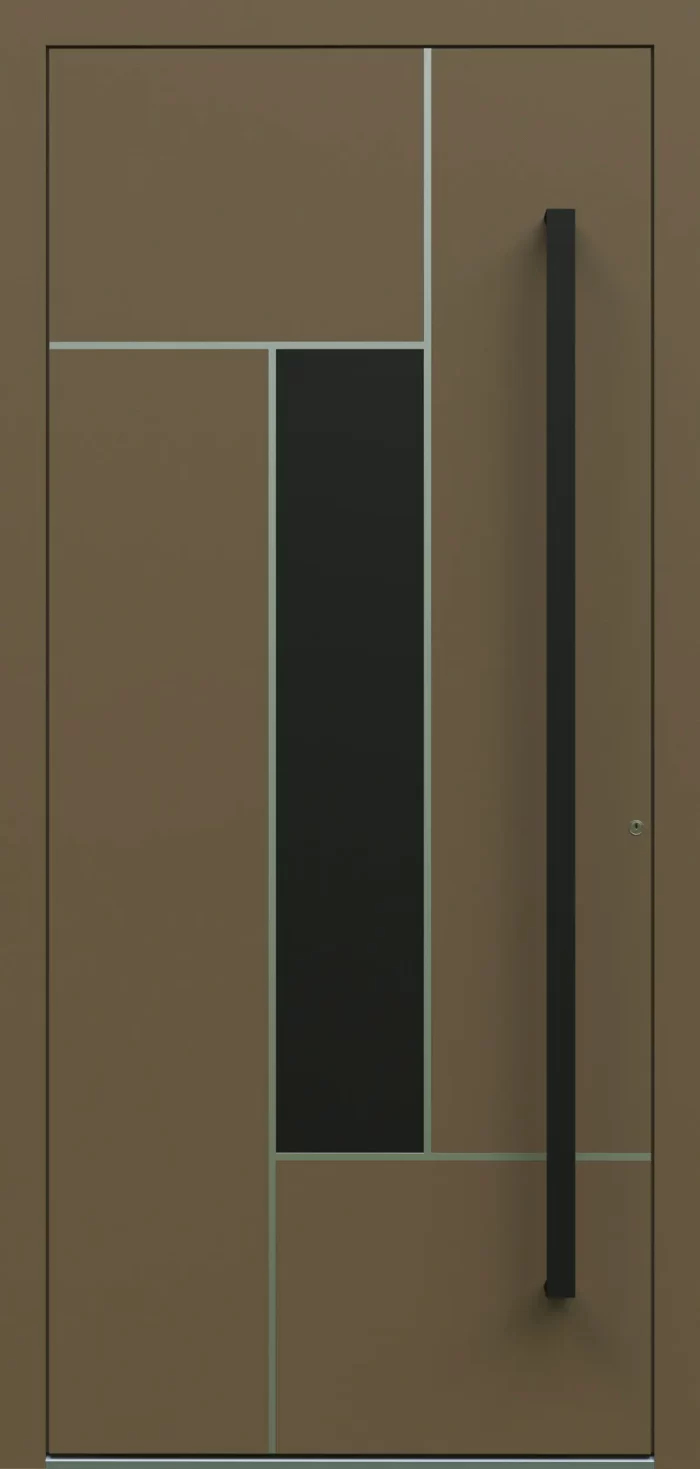 Aluminium-Eingangstüren der Reihe Supreme